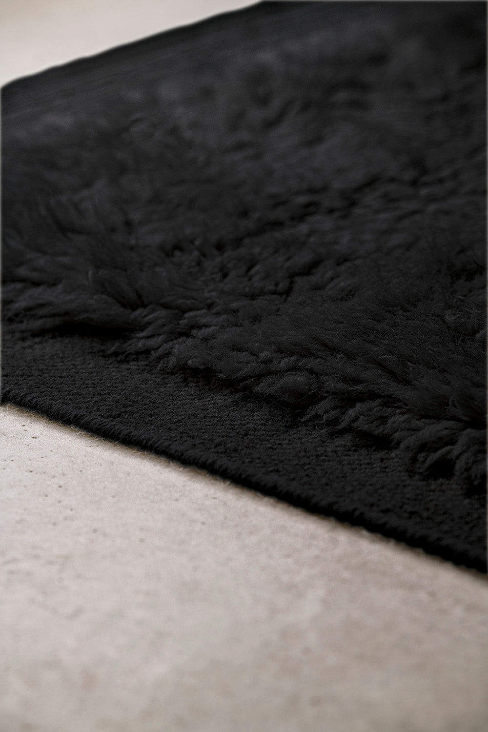 toulemonde-bochart-fez-noir-tapis-en-laine-nou-main image 3