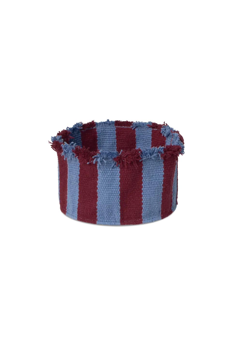 lorena-canals-panier-indigo-blue-petit-panier-rangement-coton image 1