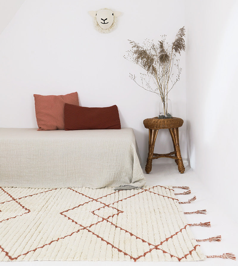 nattiot-viktor-ambre-tapis-enfant-boh-me-en-coton-lavable image 2