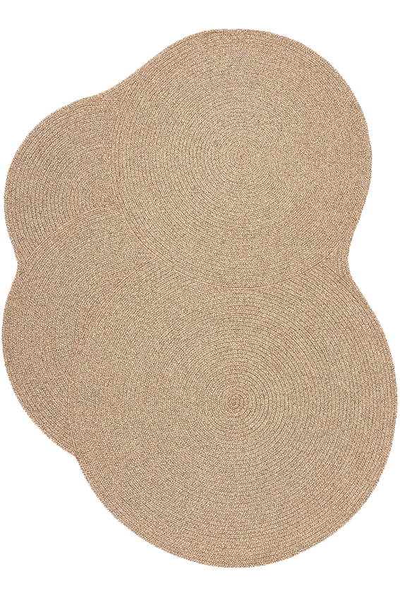 toulemonde-bochart-cloud-beige-tapis-tiss-main-spirales-polypropyl-ne-outdoor image 1