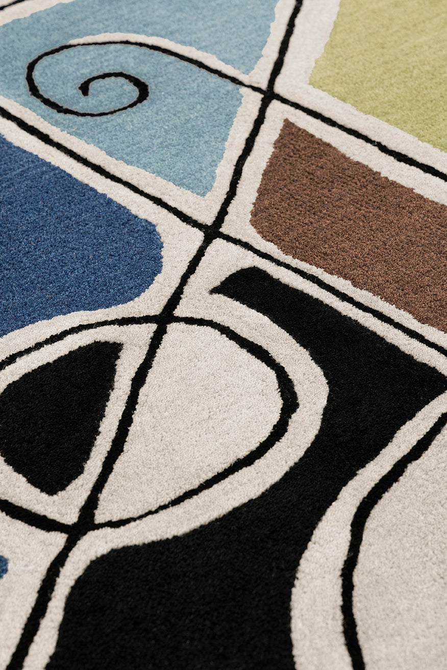 toulemonde-bochart-minos-tapis-rond-en-laine-tuft-main-multicolore image 4