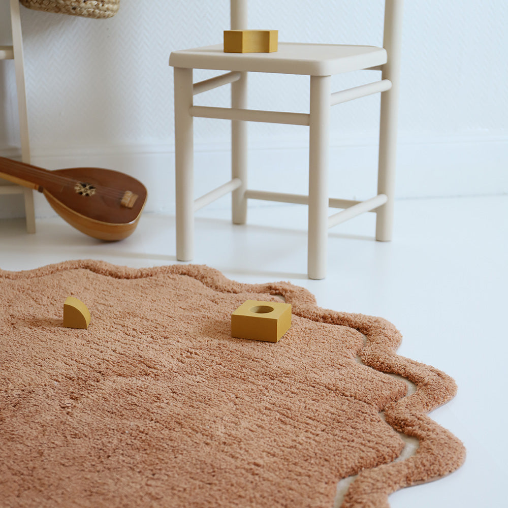 nattiot-sweet-april-toffee-tapis-enfant-coton-lavable-rond image 6