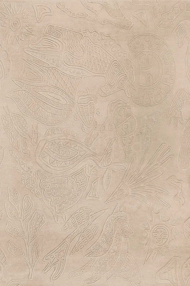 toulemonde-bochart-sabbia-tapis-cru-laine-haut-relief image 1
