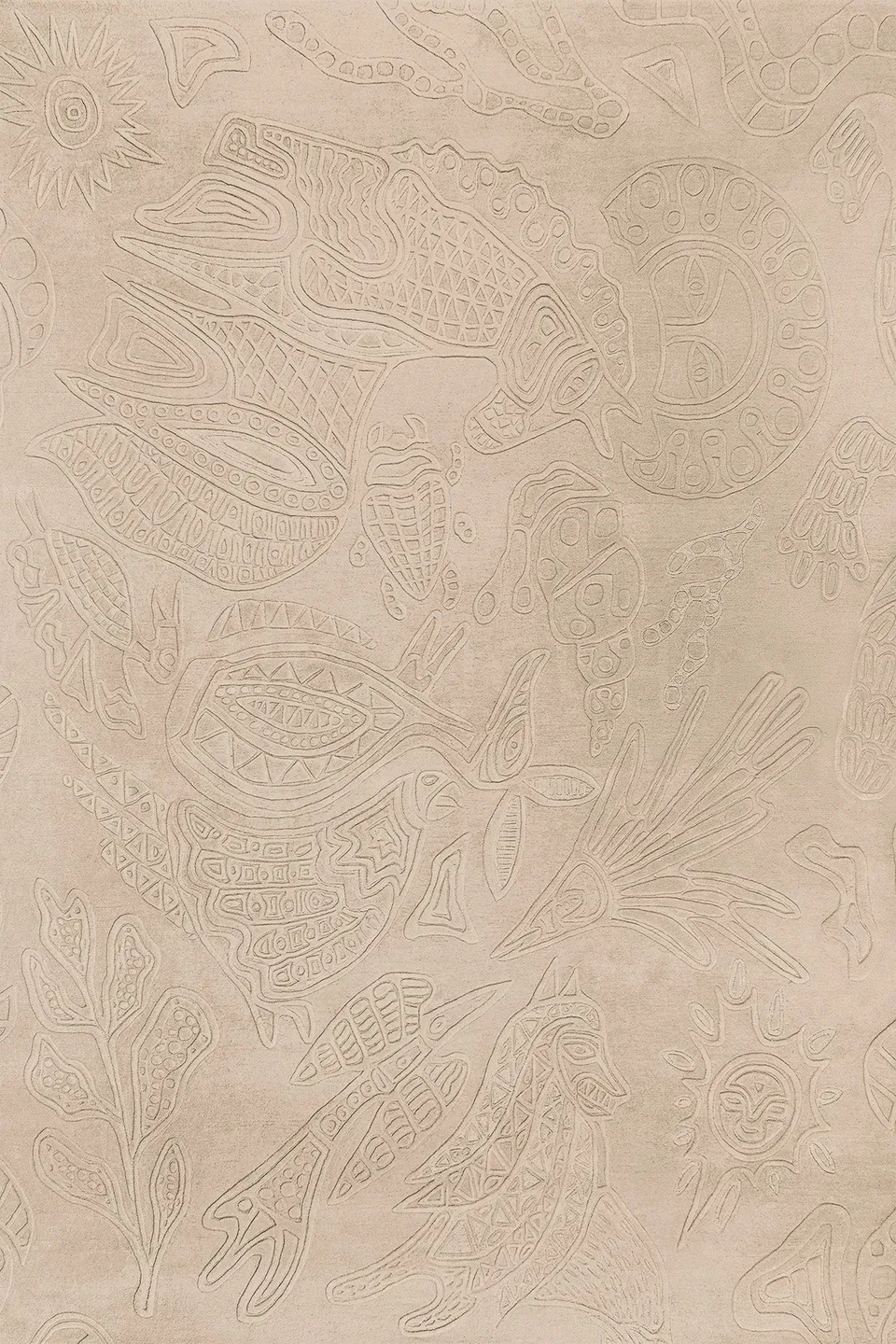 toulemonde-bochart-sabbia-tapis-cru-laine-haut-relief image 1