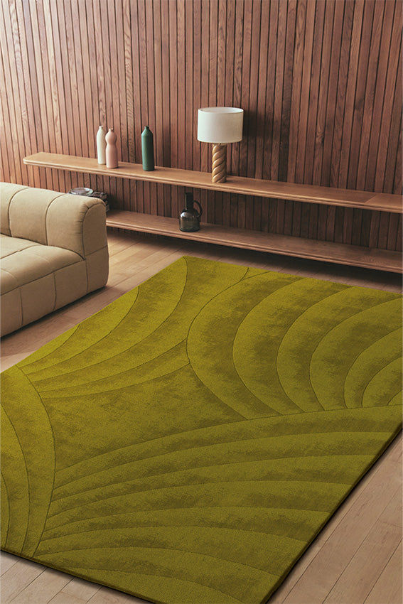 toulemonde-bochart-volute-tapis-vert-laine-boucl-e-tiss-main image 4