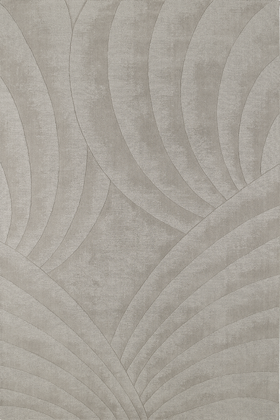 toulemonde-bochart-volute-silver-tapis-gris-laine-boucl-e image 1