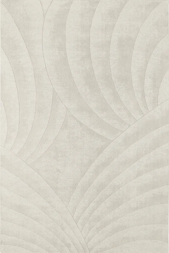 toulemonde-bochart-volute-cru-tapis-blanc-laine-boucl-e-tiss-main image 1