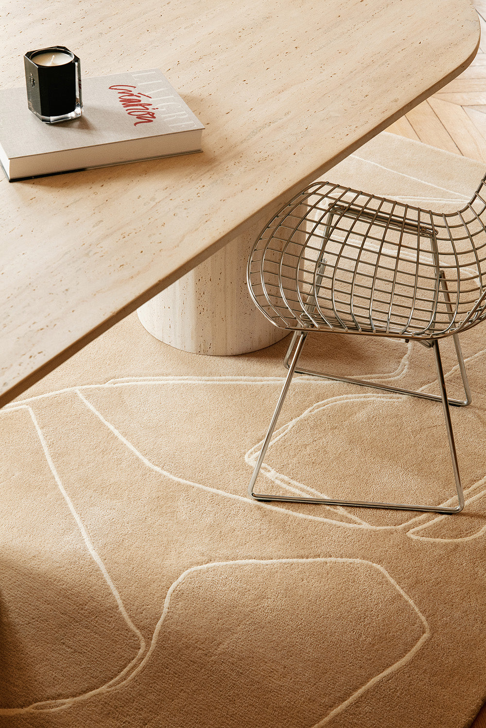 toulemonde-bochart-amalgame-beige-tapis-design-r-da-amalou image 5