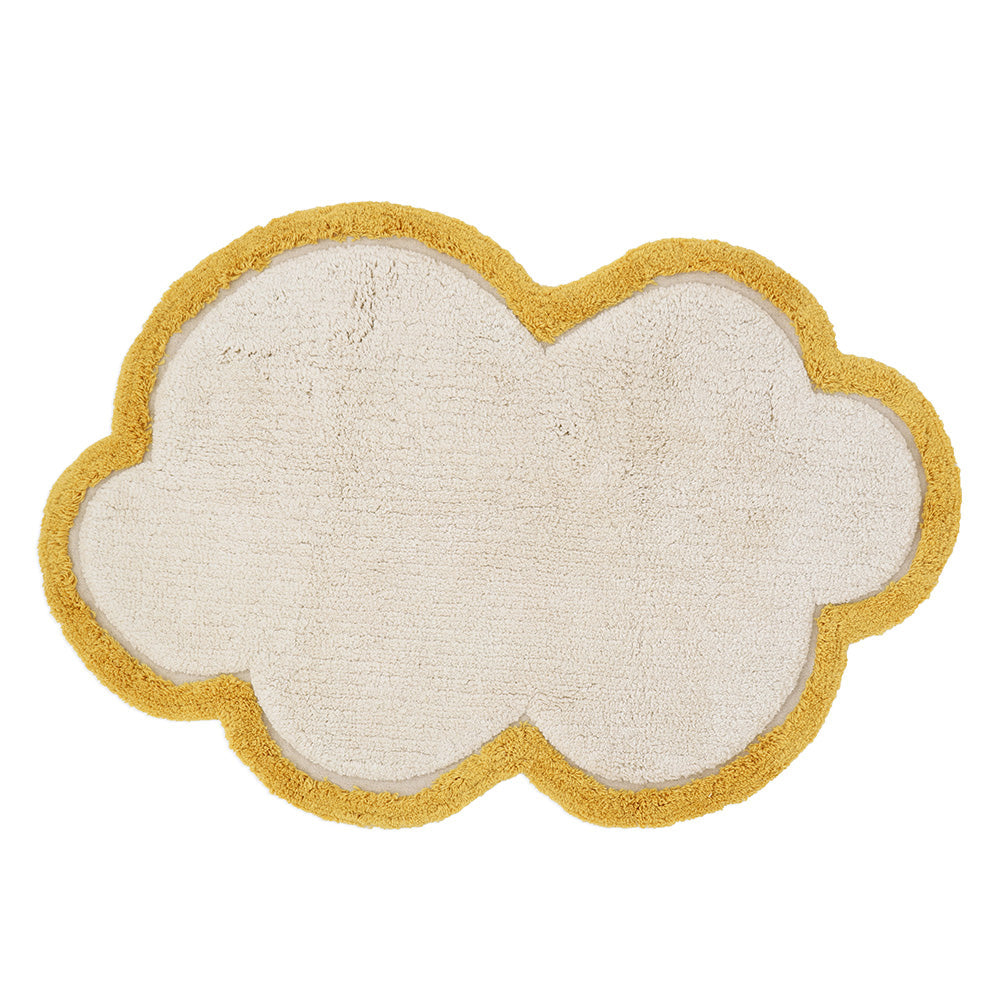 nattiot-little-nimbus-citrus-tapis-enfant-nuage image 1