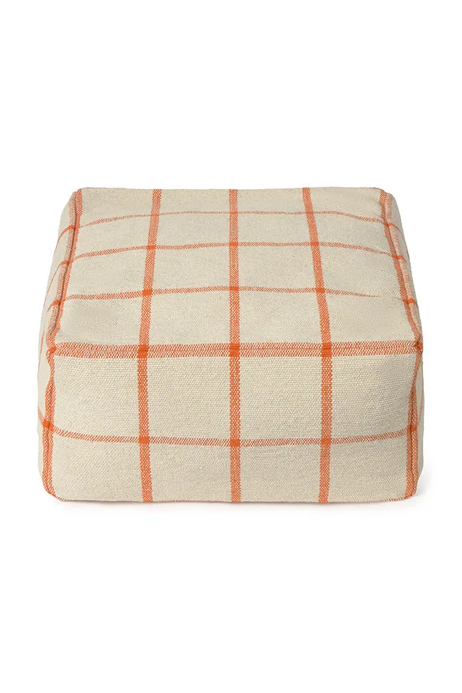 lorena-canals-pouf-geo-block-natural-terracota image 1
