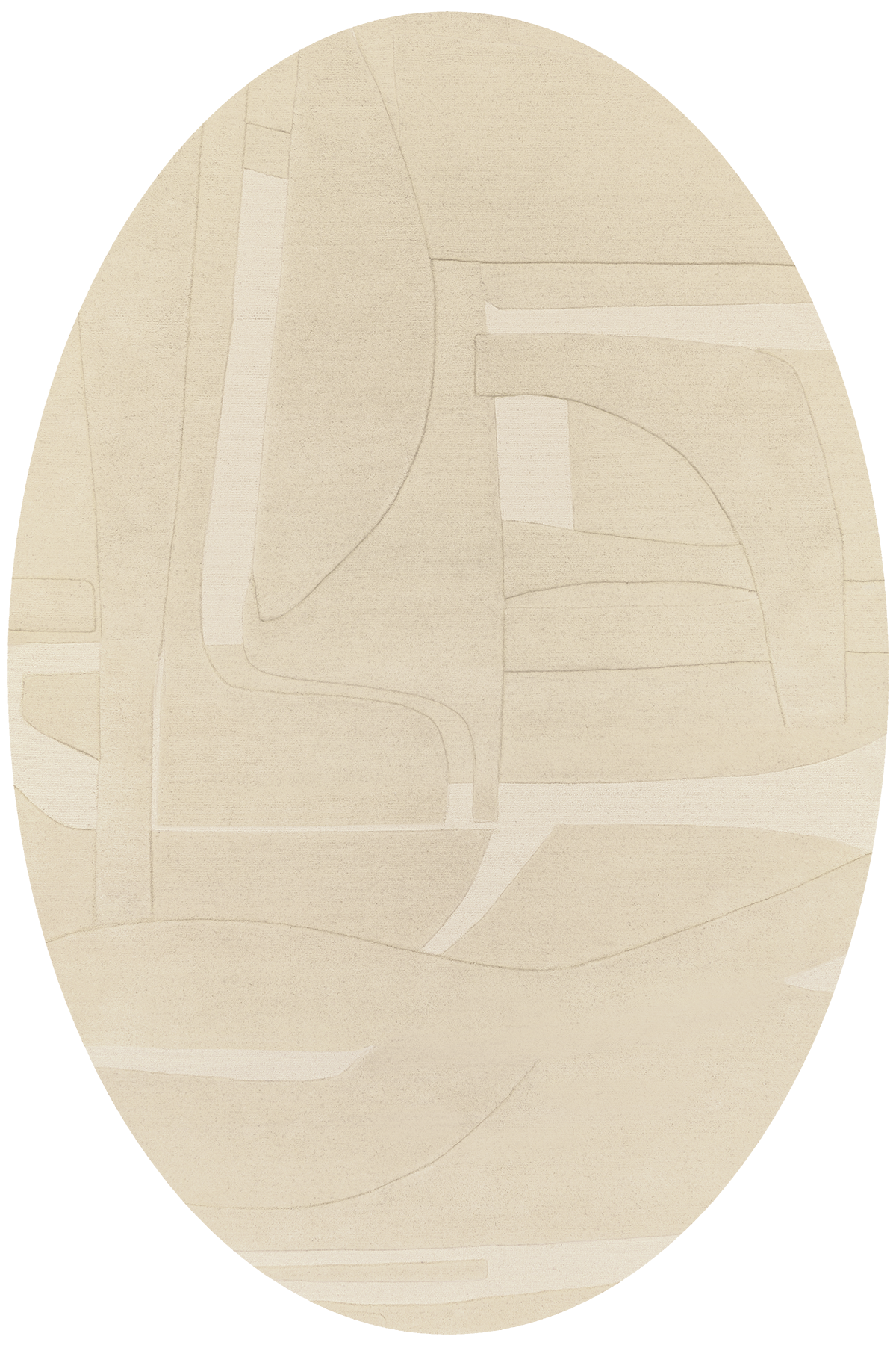 toulemonde-bochart-collage-tapis-beige-laine-par-pascale-ribourg image 1