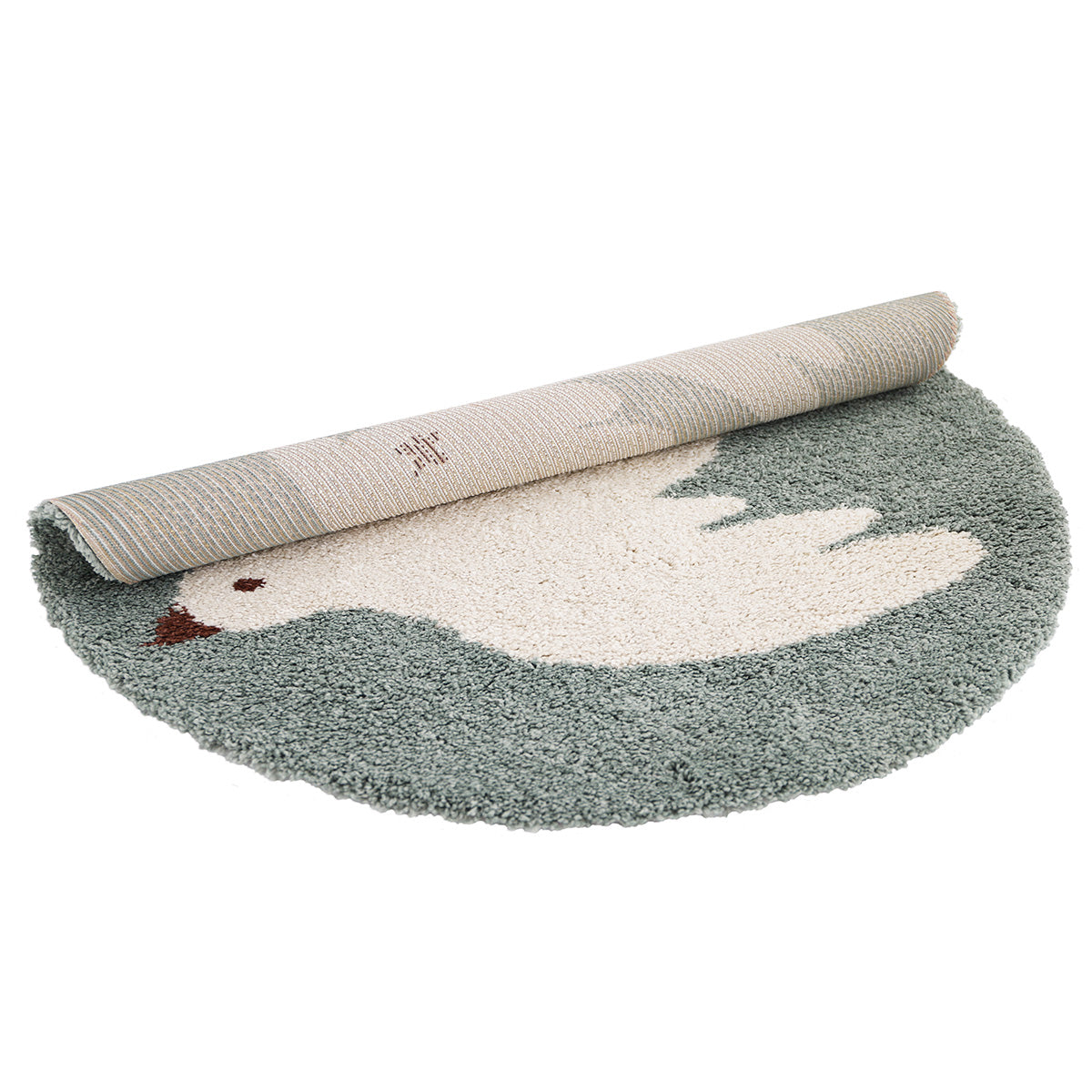 nattiot-bohemian-bird-aqua-tapis-chambre-enfant-petit-oiseau image 3