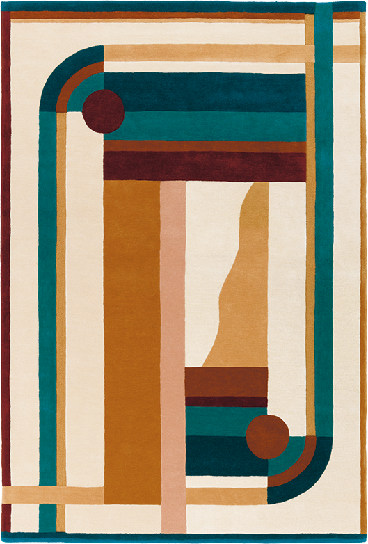 toulemonde-bochart-hacienda-multi-tapis-en-laine-tuft-e-main image 1