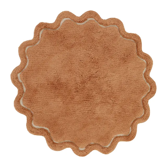 nattiot-sweet-april-toffee-tapis-enfant-coton-lavable-rond image 1