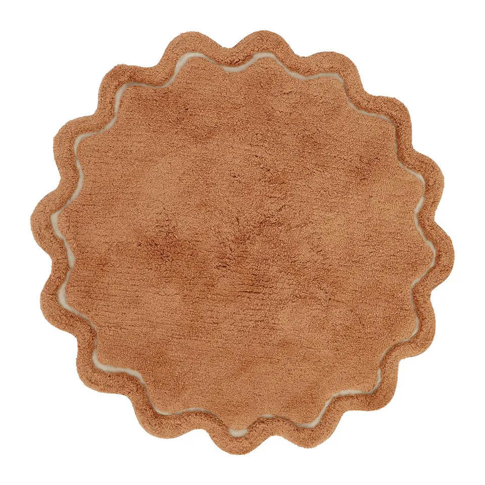 nattiot-sweet-april-toffee-tapis-enfant-coton-lavable-rond image 1