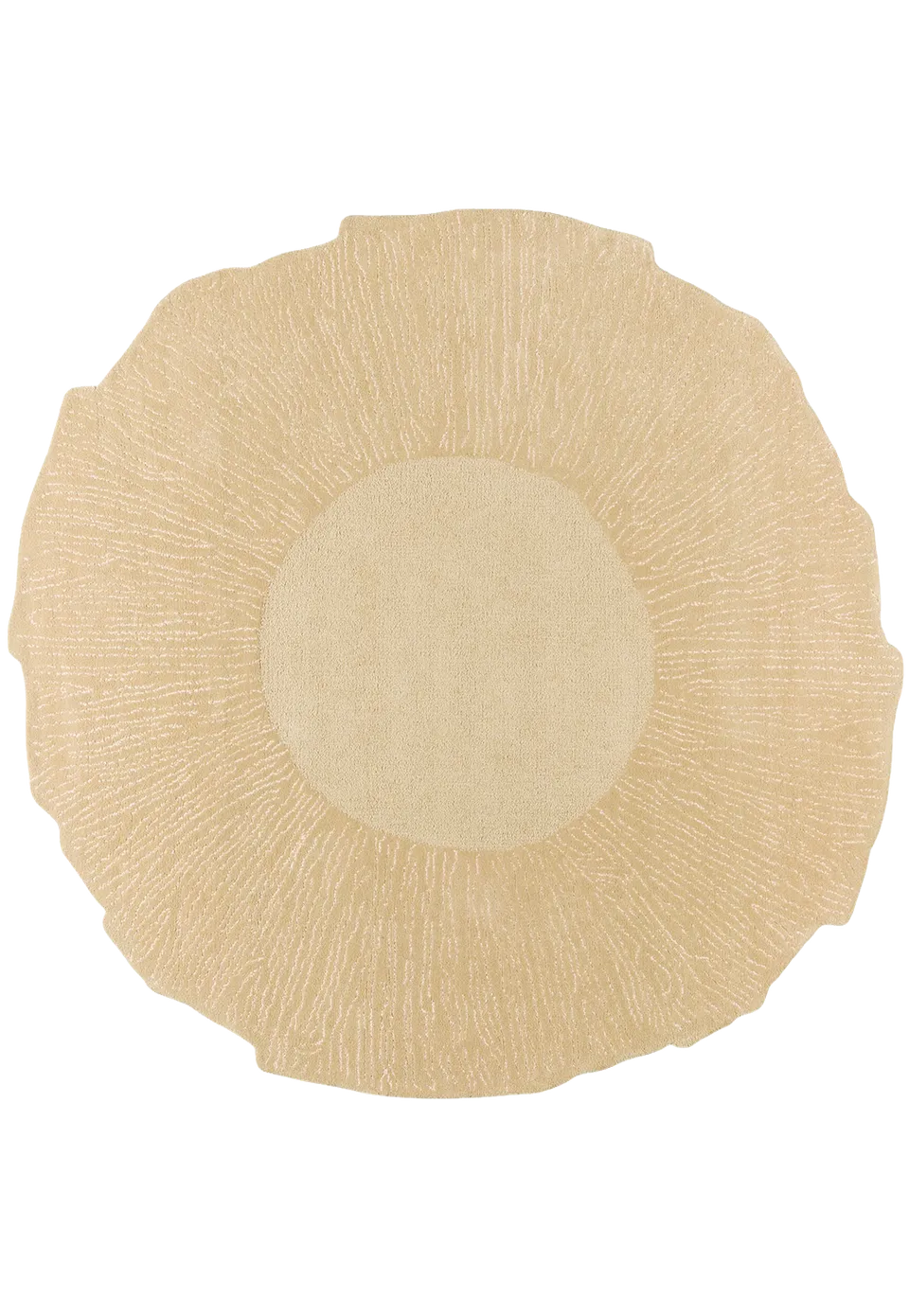 toulemonde-bochart-eye-flower-tapis-rond-noir-et-blanc-en-laine image 1
