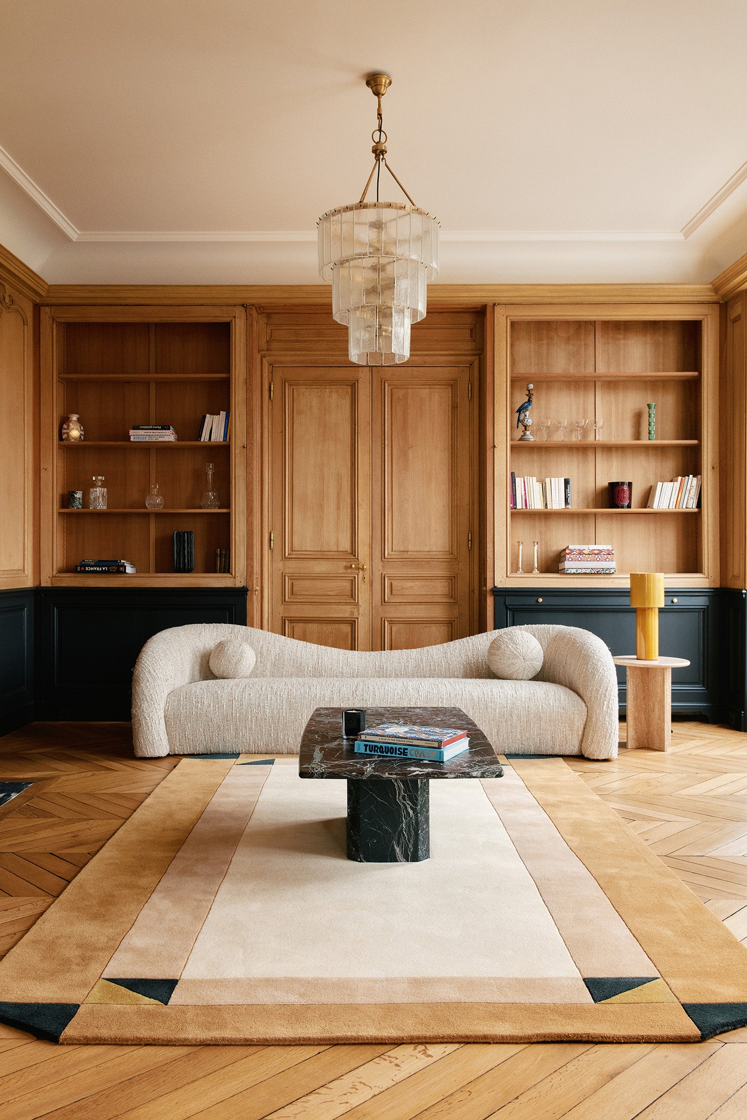 toulemonde-bochart-palatin-miel-tapis-laine-tuft-main-170x240-200x300-250x350 image 2