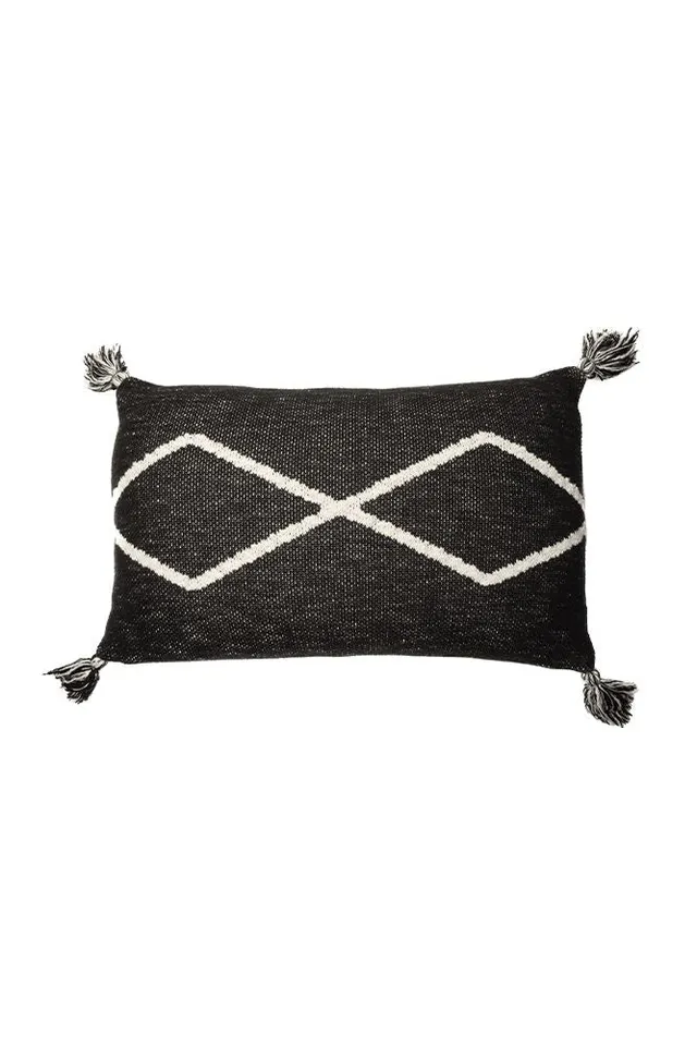 lorena-canals-coussin-lavable-oasis-black image 1