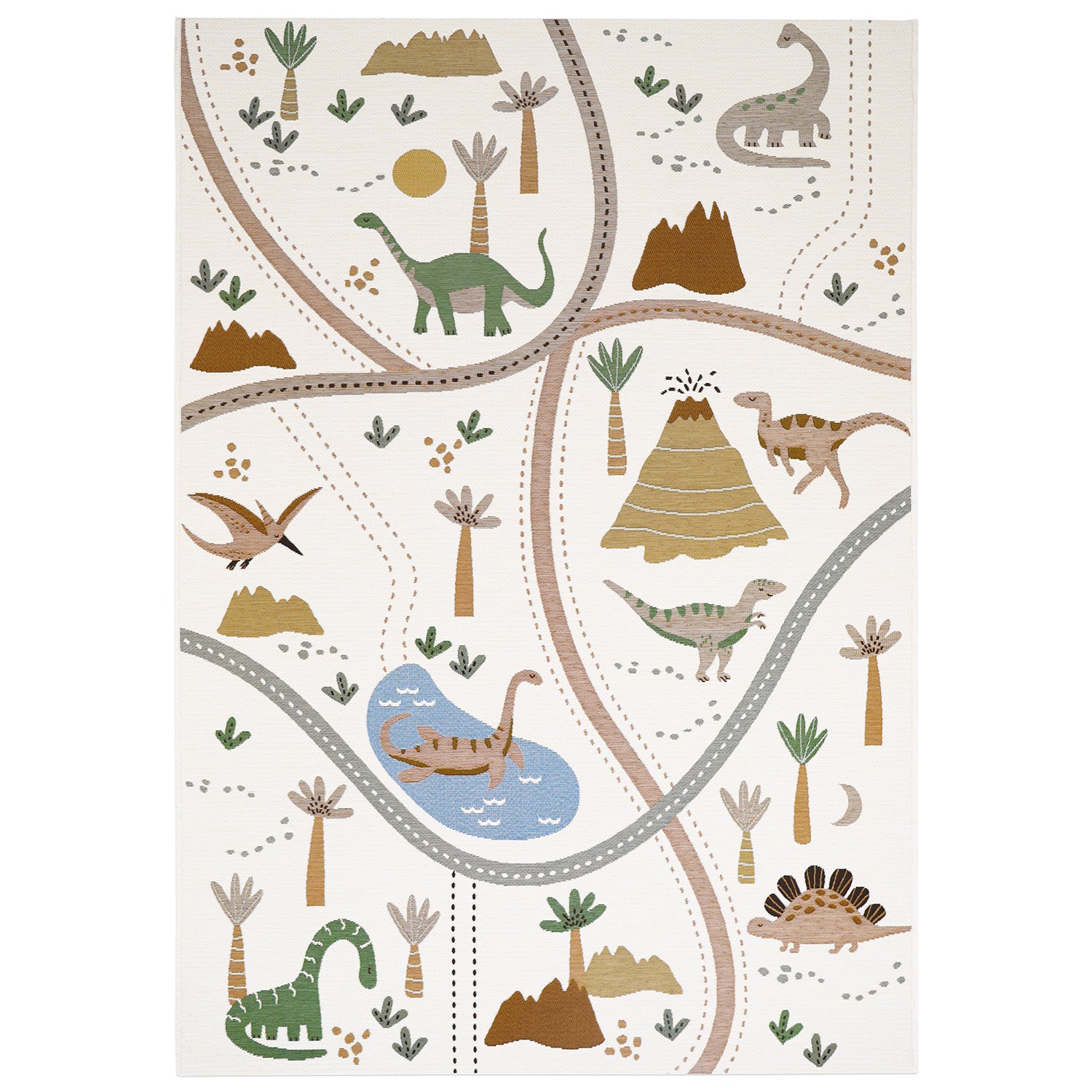 nattiot-little-jurasic-tapis-de-jeu-dinosaures-indoor-outdoor image 1