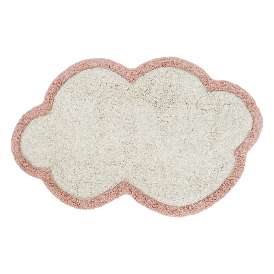nattiot-little-nimbus-blush-tapis-enfant-nuage-coton-cru image 1