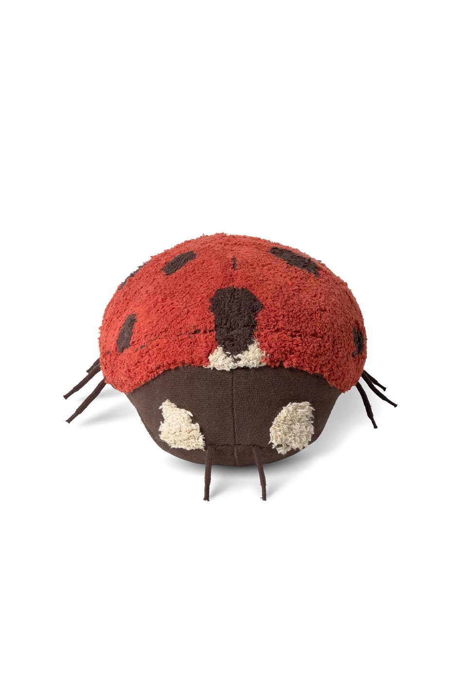 lorena-canals-maria-the-ladybug-coussin-de-sol-coccinelle image 1