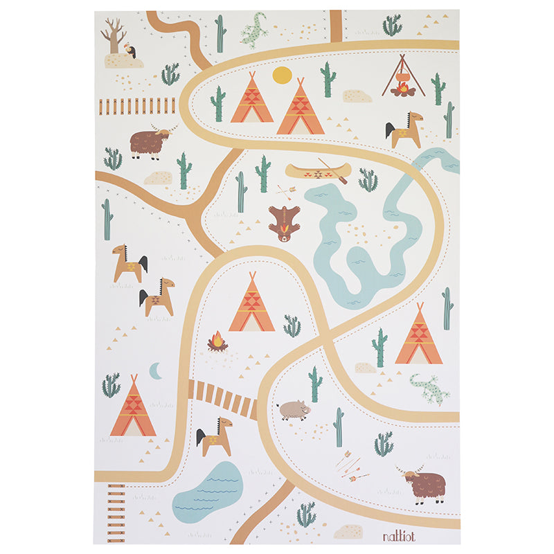nattiot-super-western-tapis-de-jeu-vinyle-recyclable image 1