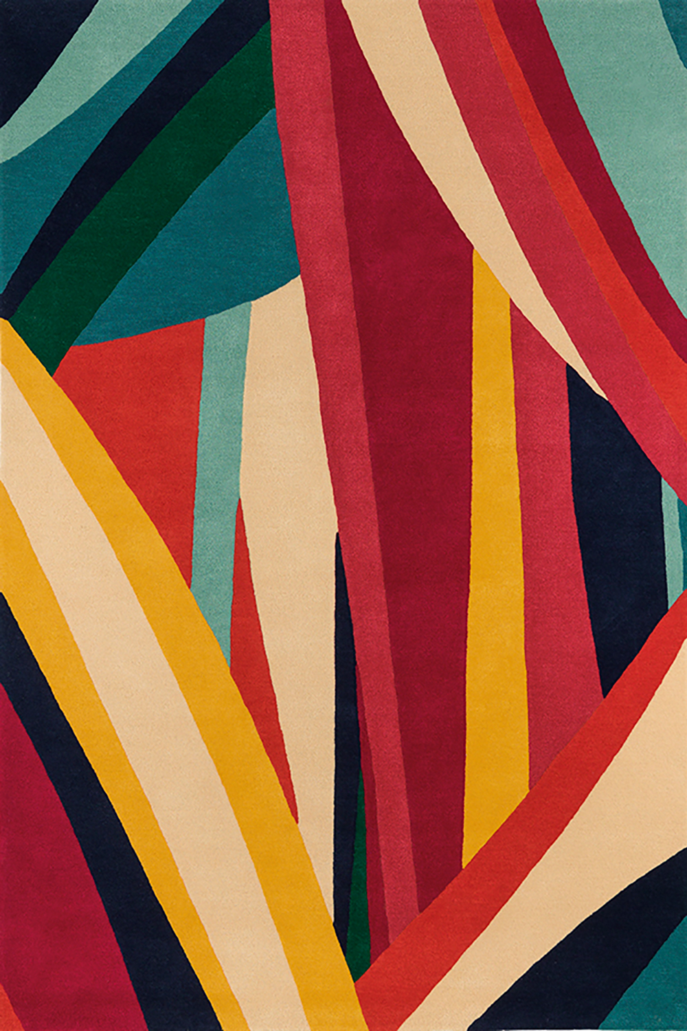 toulemonde-bochart-ipanema-tapis-jungle-fuchsia-170x240 image 1