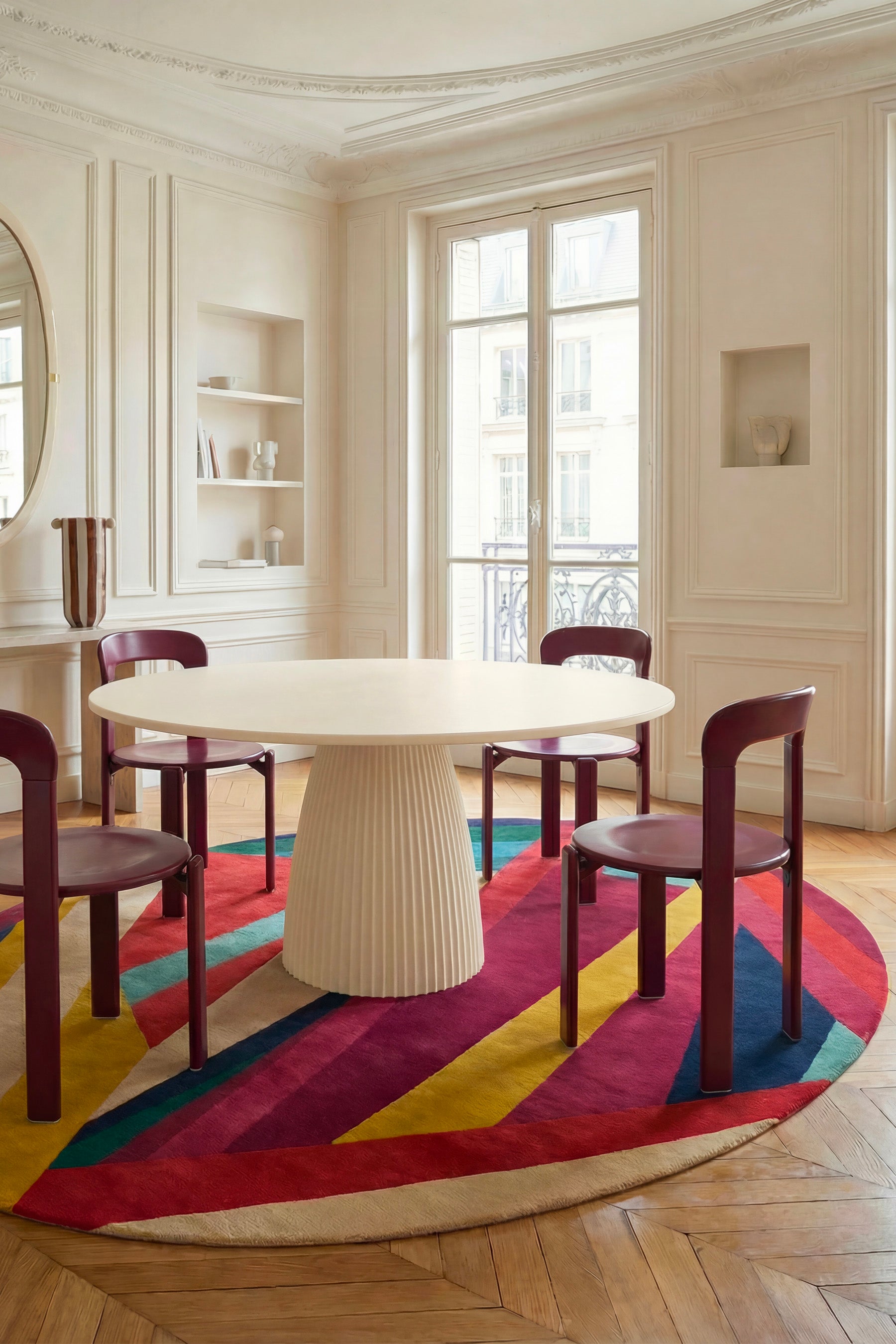 toulemonde-bochart-ipanema-tapis-design-jungle-fuchsia image 2