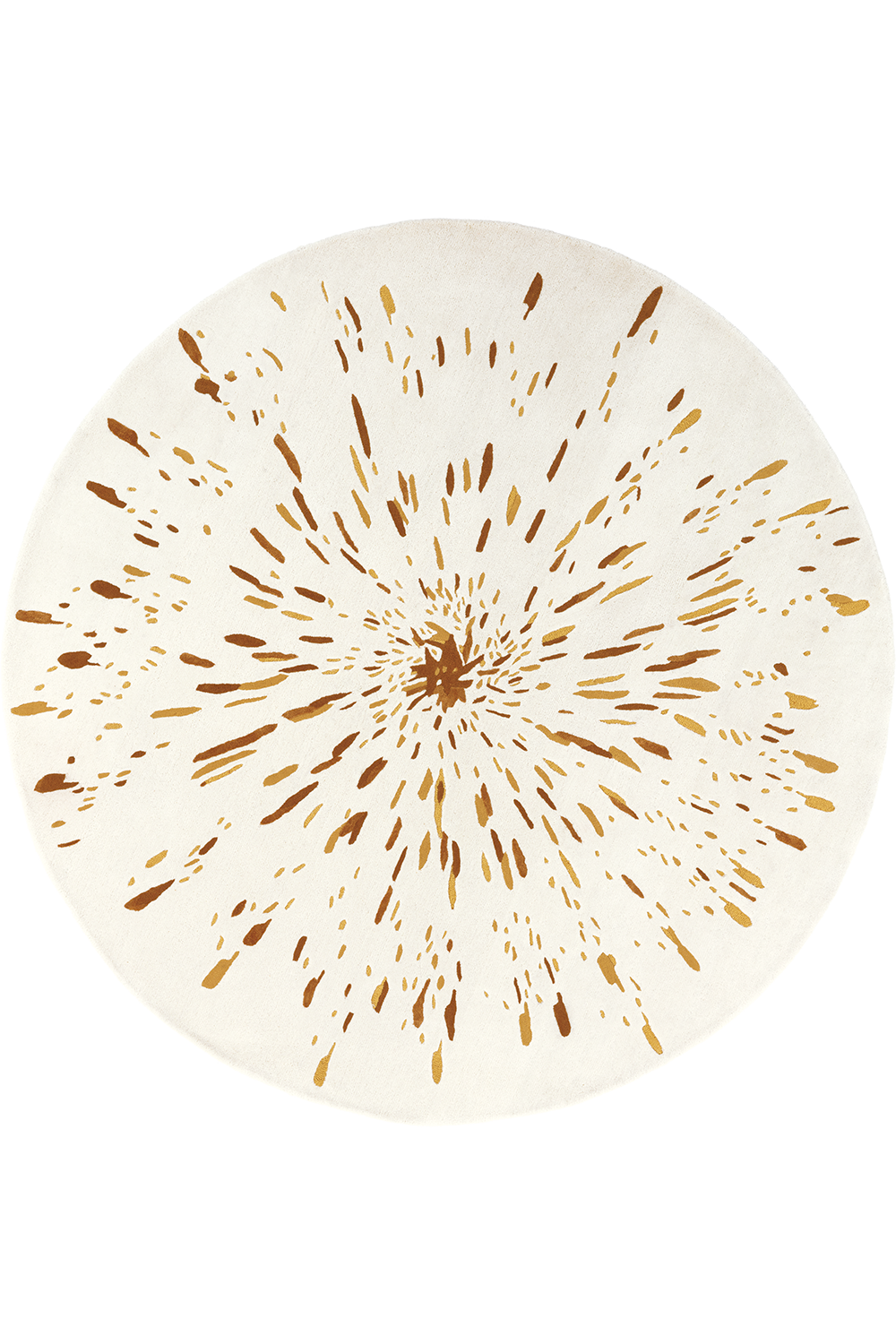 toulemonde-bochart-paint-rond-diam-tre-250-tapis-ocre-et-beige image 1