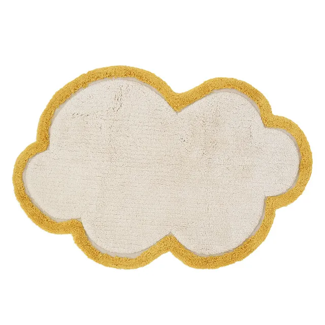 nattiot-little-nimbus-citrus-tapis-enfant-nuage image 1