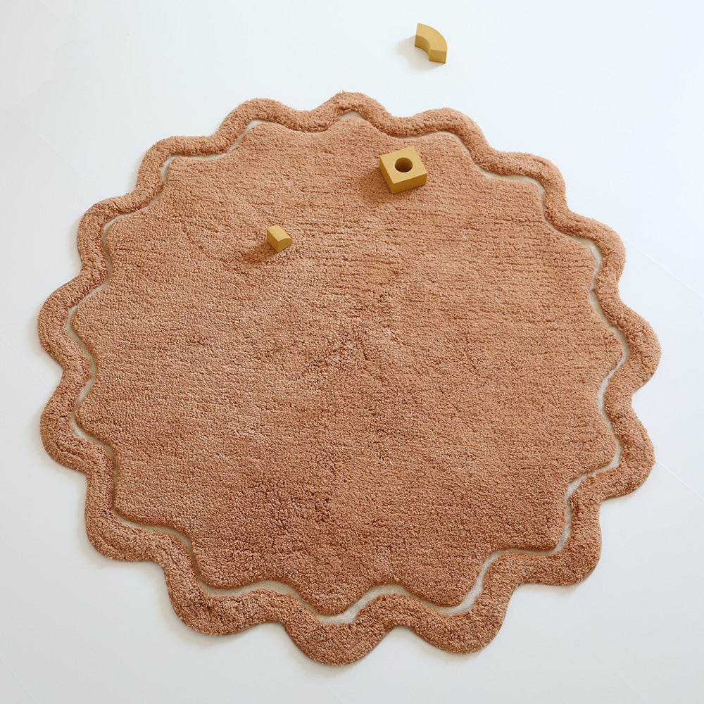 nattiot-sweet-april-toffee-tapis-enfant-coton-lavable-rond image 4