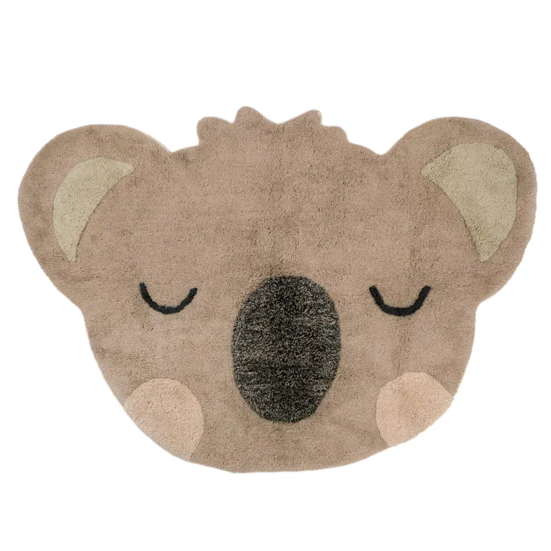 nattiot-little-olsen-tapis-enfant-koala-coton-lavable image 1