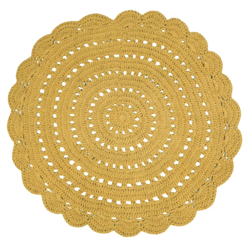 nattiot-alma-mangue-tapis-enfant-crochet-coton-rond image 1