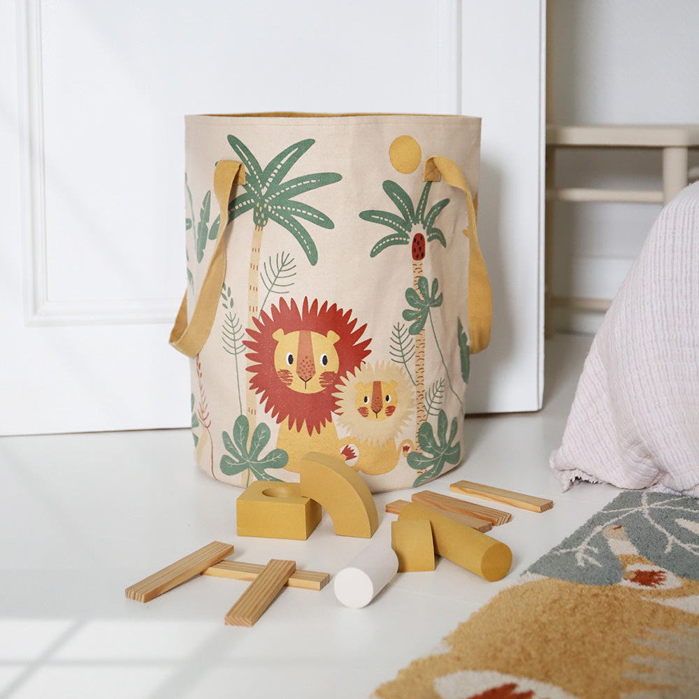 nattiot-mamalove-panier-de-rangement-chambre-enfant-coton-oeko-tex image 2