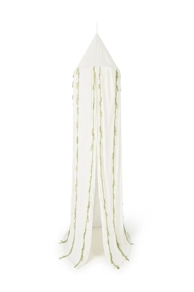lorena-canals-baldaquin-cr-pe-swan-ivory-ciel-de-lit-enfant image 1