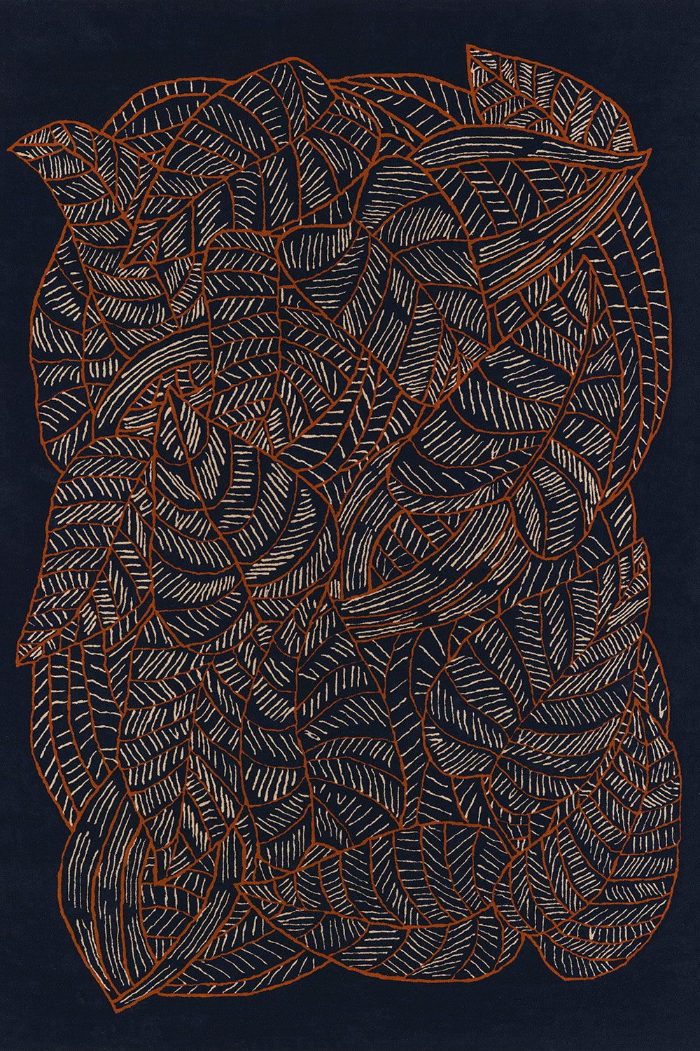toulemonde-bochart-eden-bleu-nuit-tapis-laine-200x300 image 1