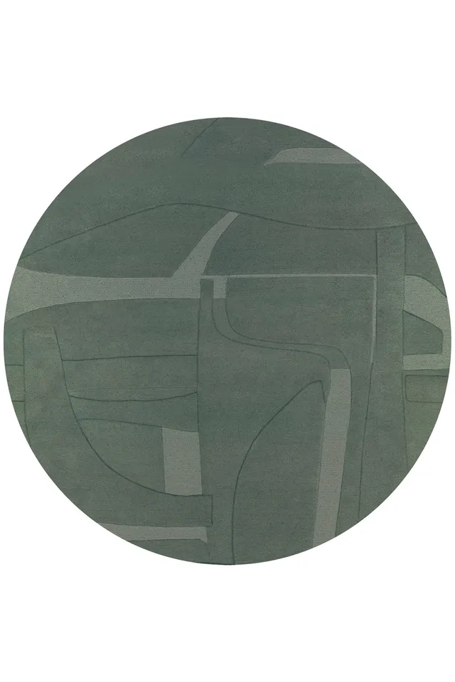 toulemonde-bochart-collage-rond-sauge-tapis image 1
