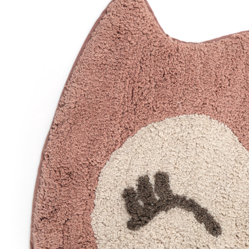 nattiot-little-pepa-tapis-chambre-enfant-coton-lavable-petit-hibou image 4