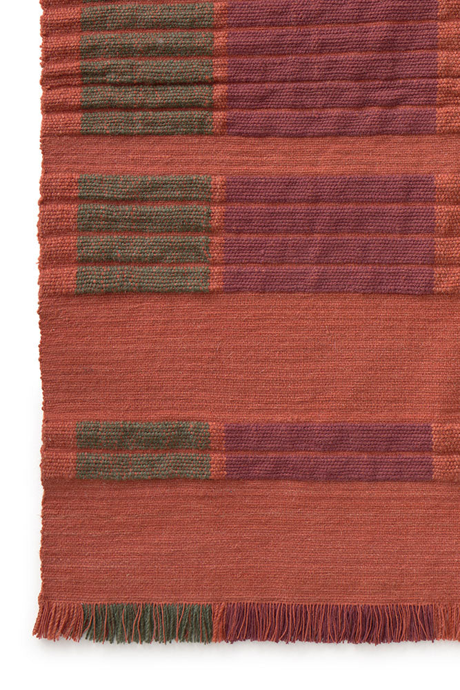 lorena-canals-handloom-columns-tapis-sienna-laine-et-coton image 6