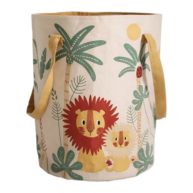 nattiot-mamalove-panier-de-rangement-chambre-enfant-coton-oeko-tex image 1