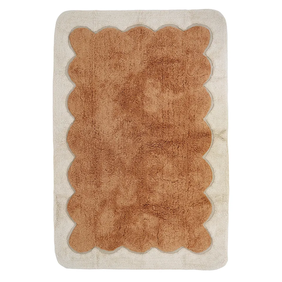 nattiot-alfonsina-toast-tapis-enfant-rectangulaire-festonn-coton image 1
