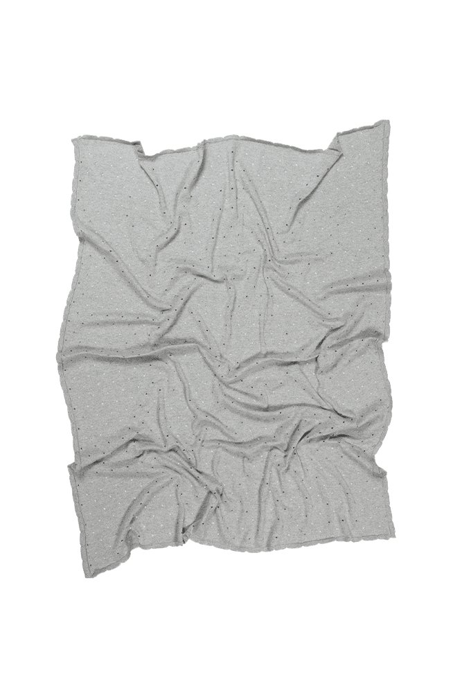 lorena-canals-plaid-biscuit-grey-lange-en-coton-tricot image 1