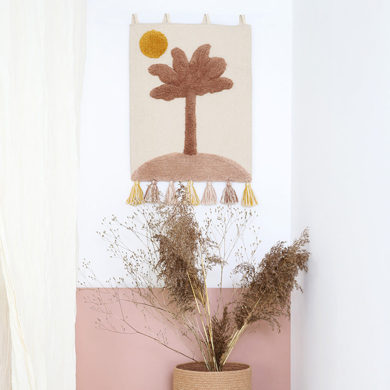 nattiot-little-palm-d-co-murale-enfant-velours-coton-lavable image 2