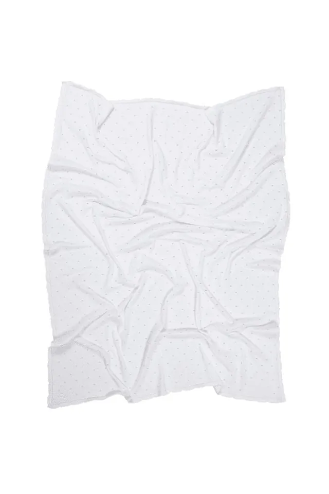 lorena-canals-plaid-biscuit-white-lange-emmaillotage-coton image 1