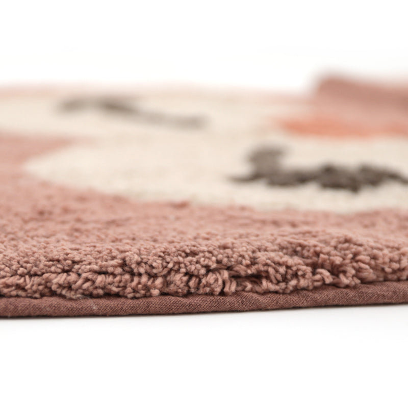 nattiot-little-pepa-tapis-chambre-enfant-coton-lavable-petit-hibou image 3