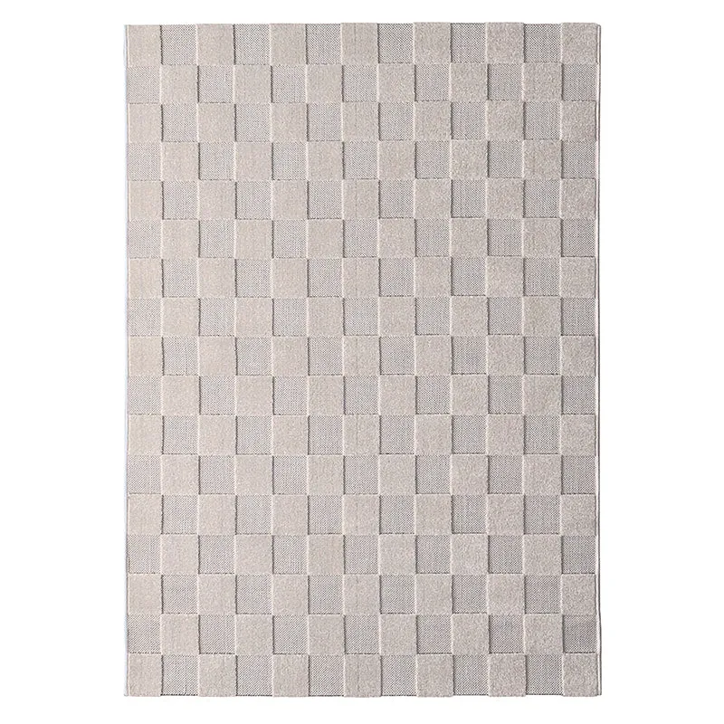 nattiot-damas-xl-tapis-contemporain-damier-sable image 1