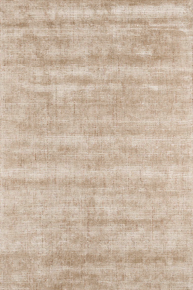 toulemonde-bochart-ariane-ocre-tapis-laine-et-tencel-tiss-main image 1