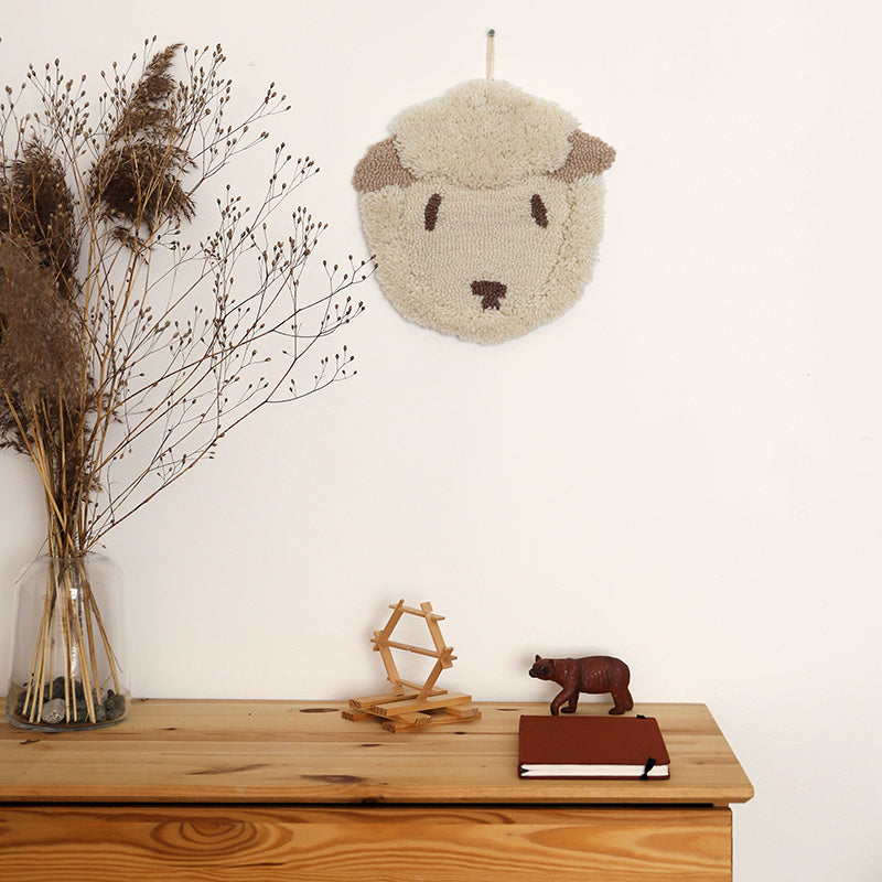 nattiot-lolho-d-co-murale-chambre-enfant-mouton-laine image 2
