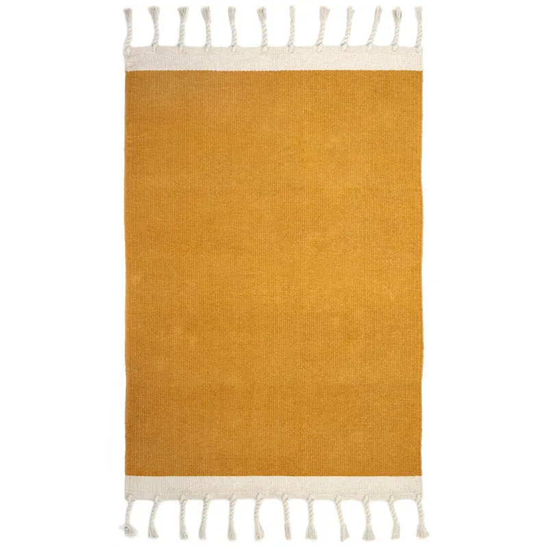 nattiot-lisboa-moutarde-tapis-coton-recycl-tiss image 1