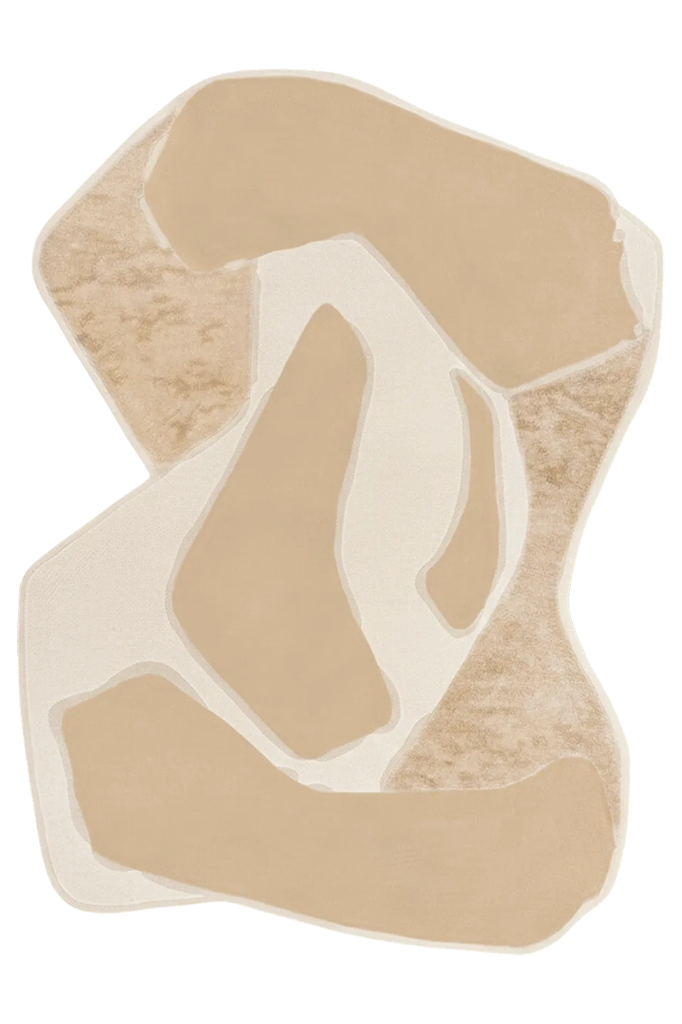 toulemonde-bochart-muse-tapis-beige-laine-et-viscose-tuft-main image 1